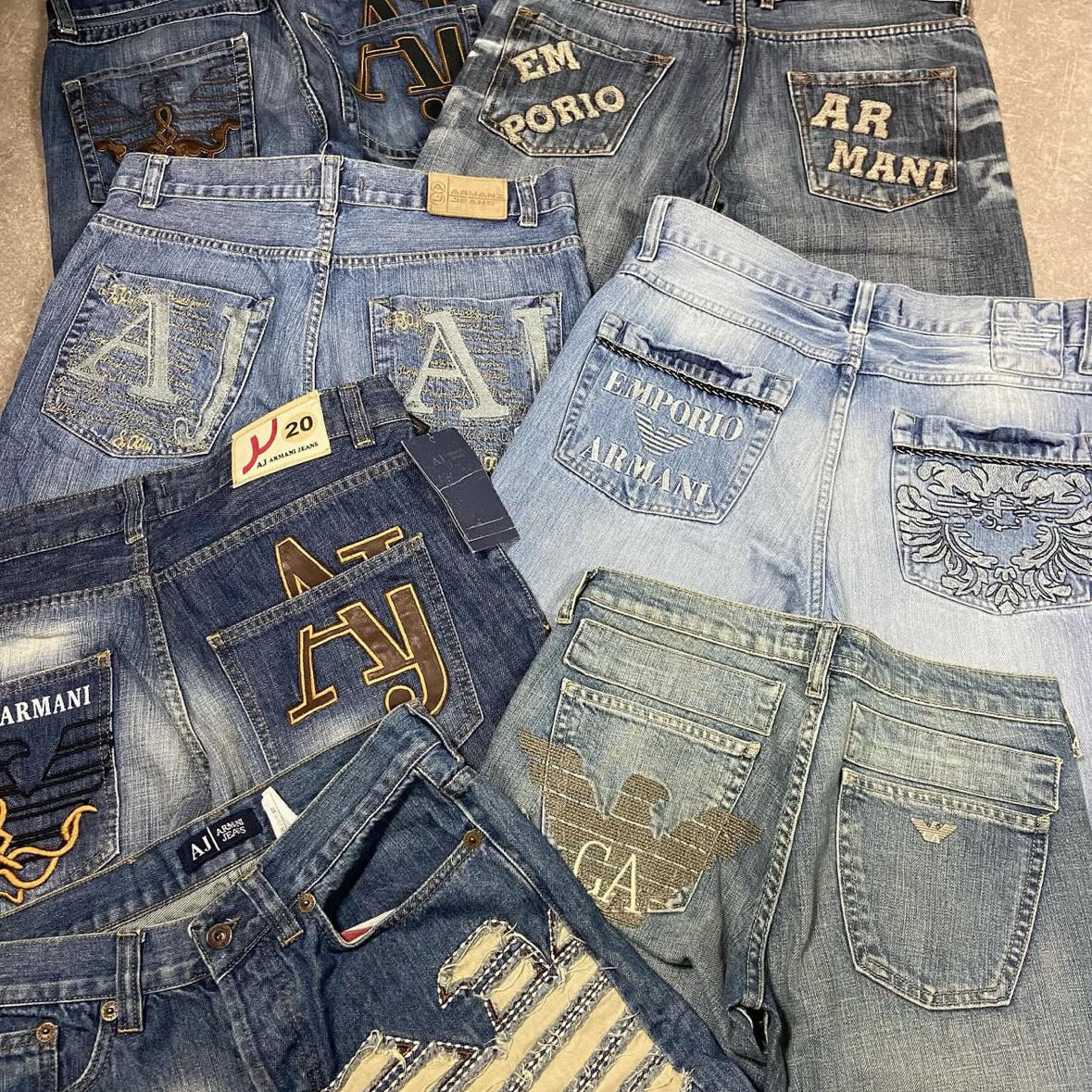 10x Diesel / Armani / G-Star Jeans - Wholesale Reseller Bundle